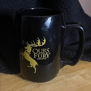 😄Large heavy game of thrones mug ours is the fury